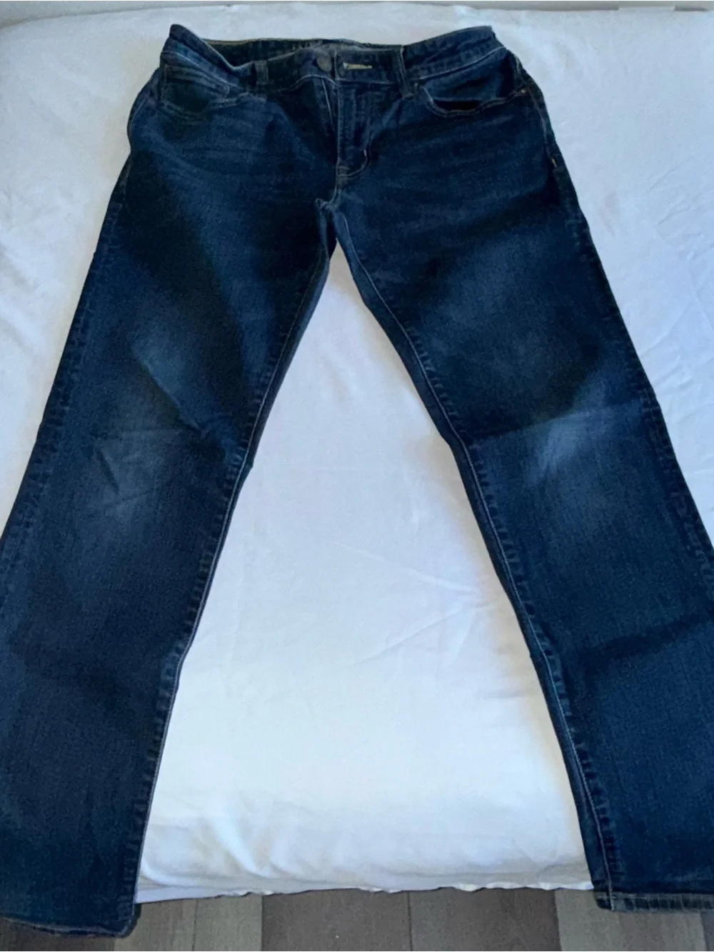 American Eagle Outfitters Dark Blue Slim Straight Men's Jeans